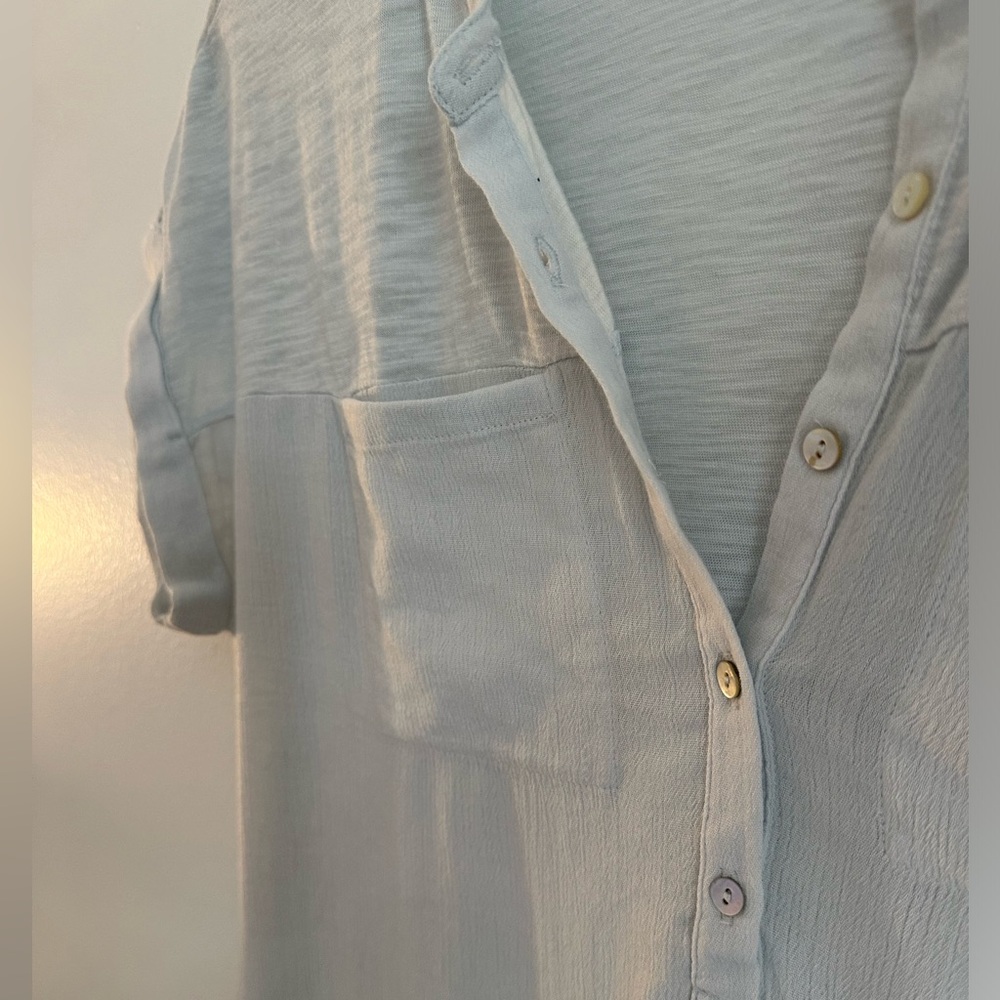 Lucky Brand cap sleeve shirt